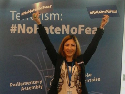 No hate, no fear! Adunare Parlamentară a Consiliului Europei Oana Bizgan