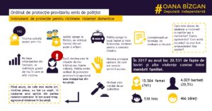 Odin de protecție provizoriu emis de polițist Oana Bîzgan